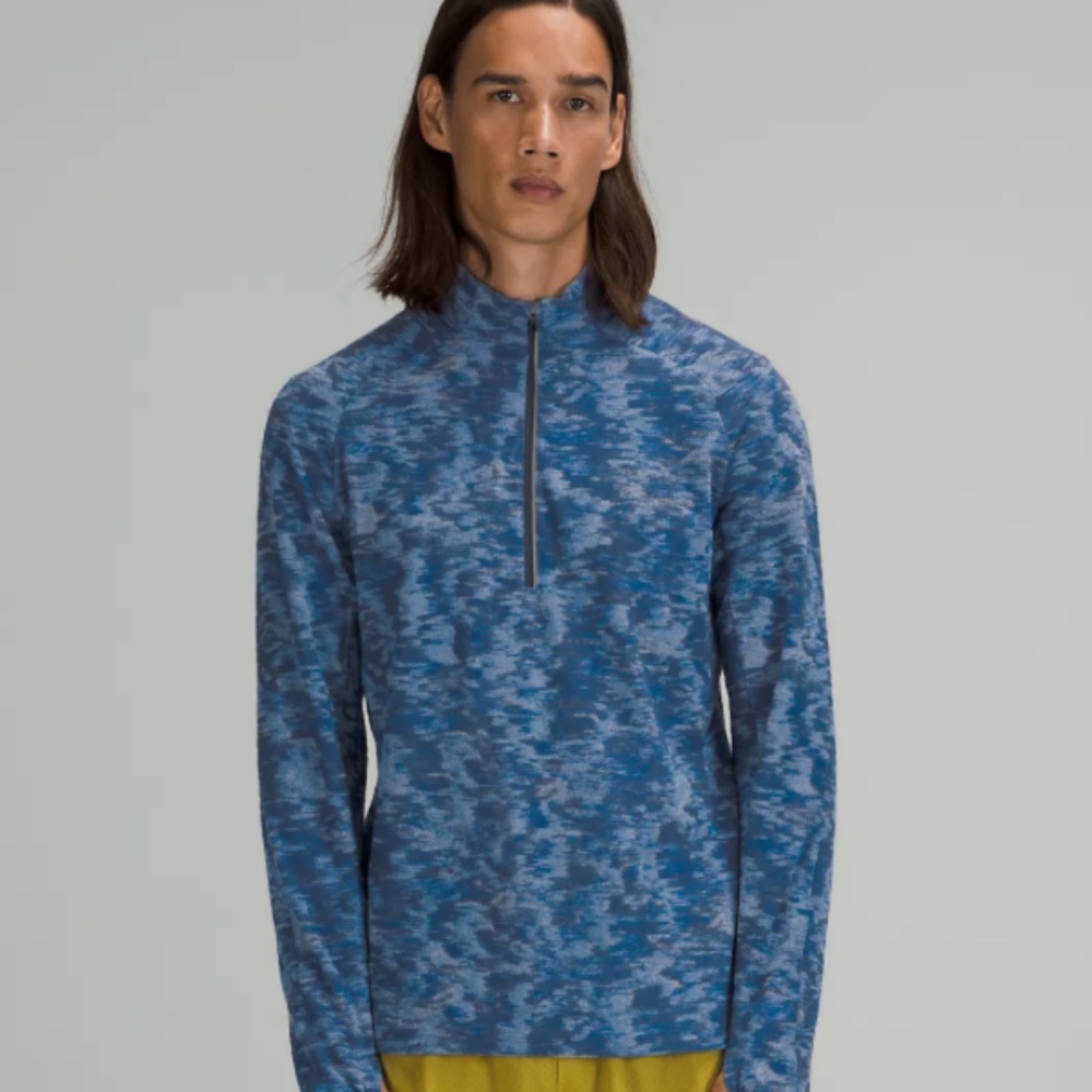 Lululemon Surge Warm Half Zip Fleece Size XL